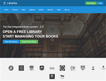 Tablet Screenshot of librarika.com